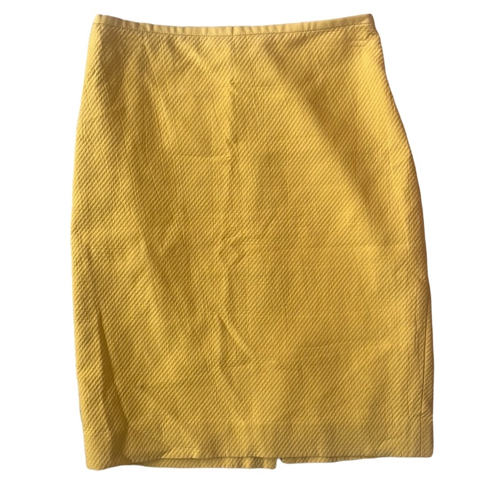 The Limited Yellow Pencil Skirt